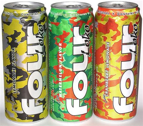 where are four lokos sold.